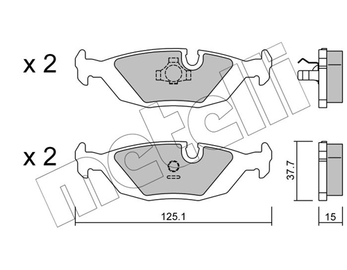 METELLI 22-0070-0