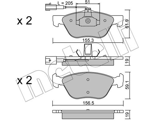METELLI 22-0083-1