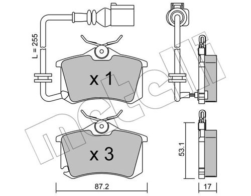 METELLI 22-0100-4
