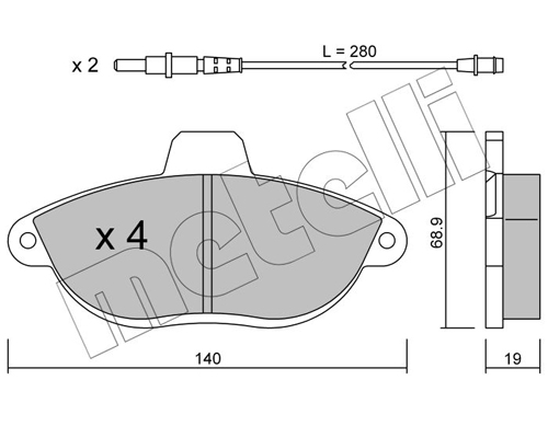 METELLI 22-0105-0