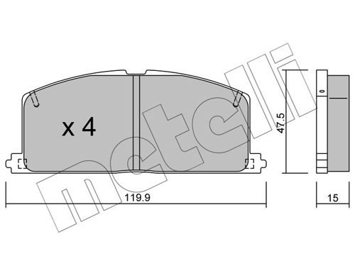 METELLI 22-0108-0