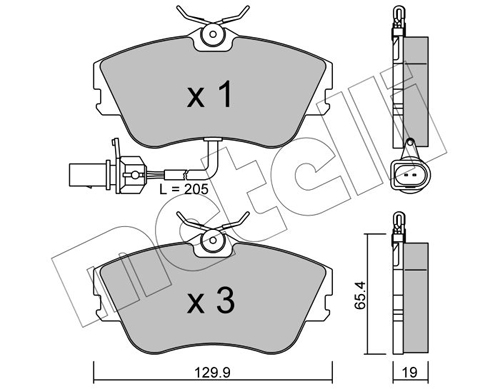 METELLI 22-0164-1