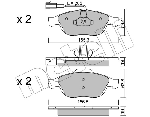 METELLI 22-0220-0