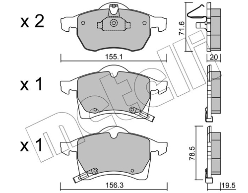 METELLI 22-0258-0