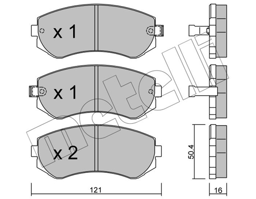 METELLI 22-0304-0