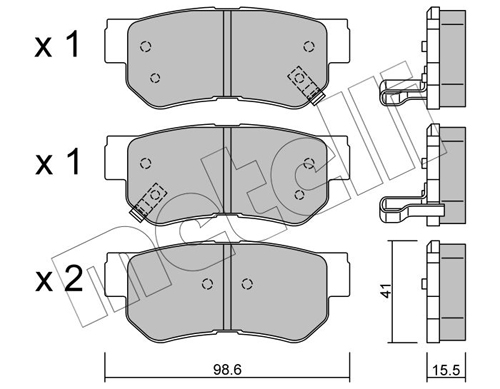 METELLI 22-0365-0