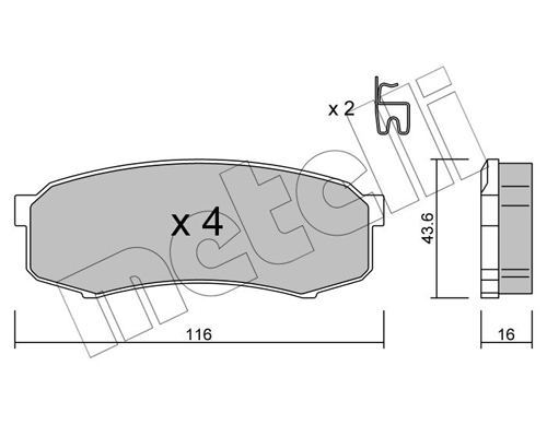 METELLI 22-0432-0