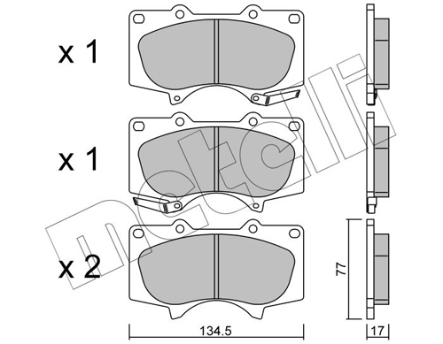 METELLI 22-0454-0