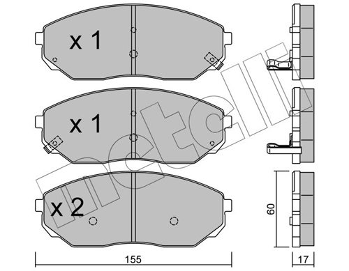 METELLI 22-0515-0
