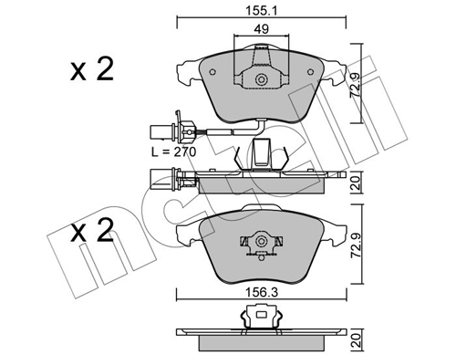 METELLI 22-0549-1