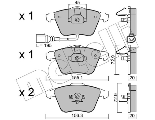METELLI 22-0549-2