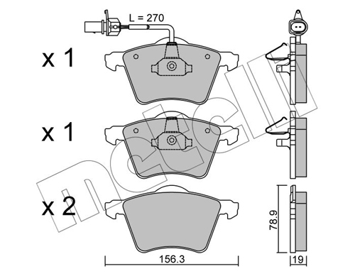 METELLI 22-0550-0