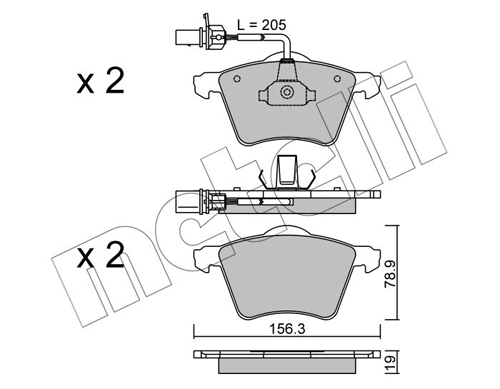 METELLI 22-0550-1