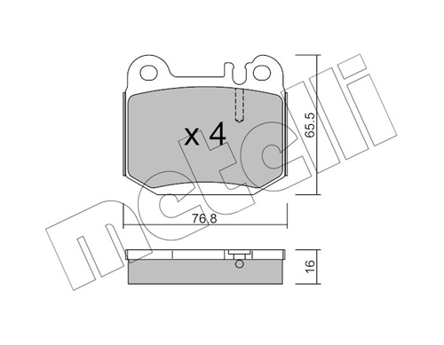 METELLI 22-0564-0