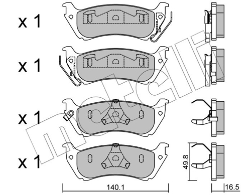 METELLI 22-0570-0