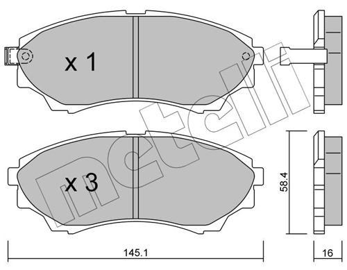 METELLI 22-0610-0