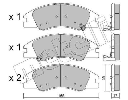 METELLI 22-0630-0