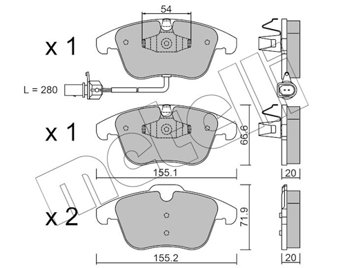 METELLI 22-0675-2