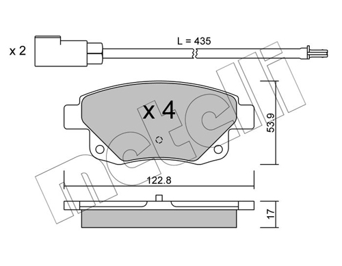 METELLI 22-0681-0