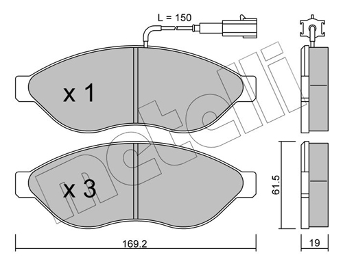 METELLI 22-0708-0