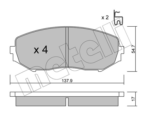 METELLI 22-0766-0