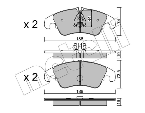 METELLI 22-0775-0