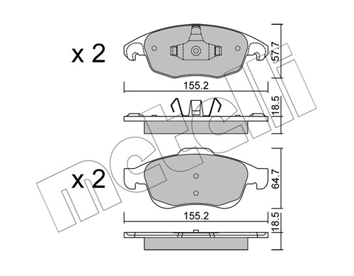 METELLI 22-0800-0