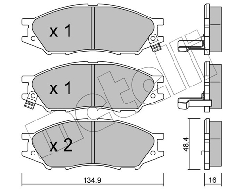 METELLI 22-0810-0