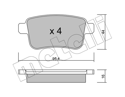 METELLI 22-0814-0
