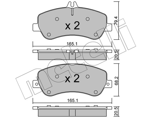 METELLI 22-0825-0