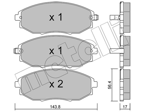 METELLI 22-0845-0