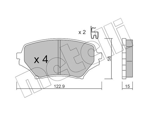 METELLI 22-0870-0