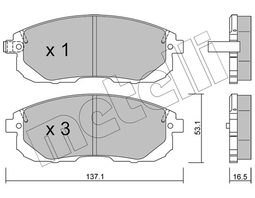 METELLI 22-0876-0