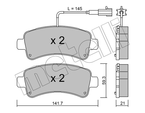 METELLI 22-1033-0