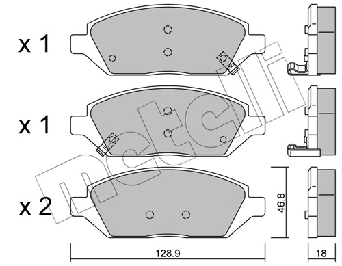 METELLI 22-1113-0