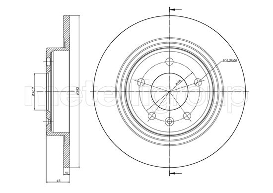 METELLI 23-1004C