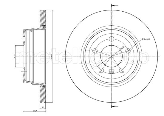 METELLI 23-1025C