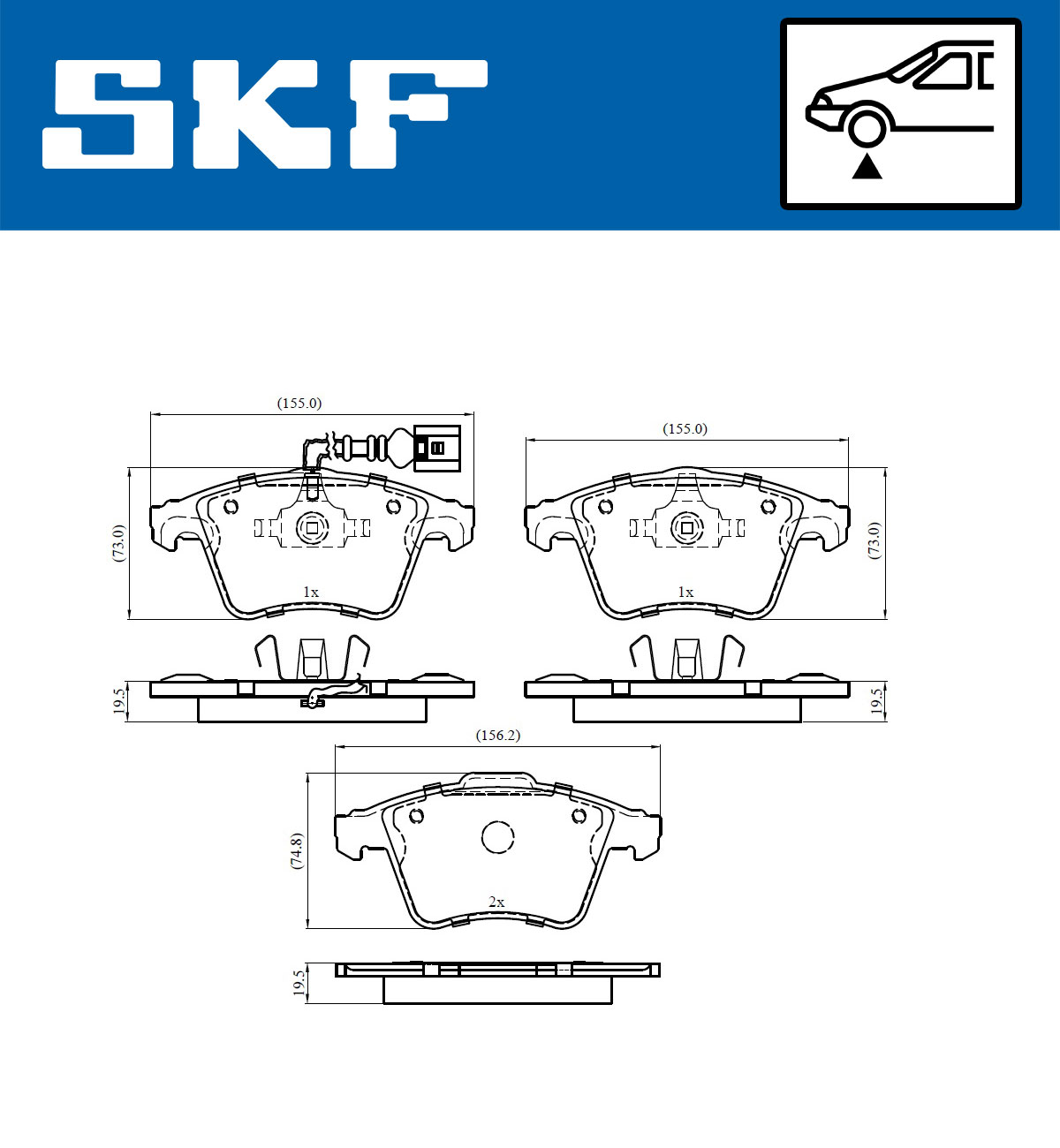 SKF VKBP 80589 E