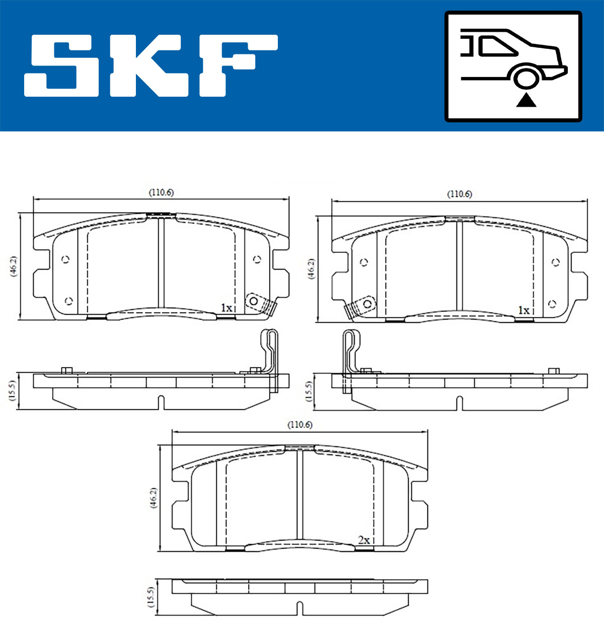 SKF VKBP 90556 A