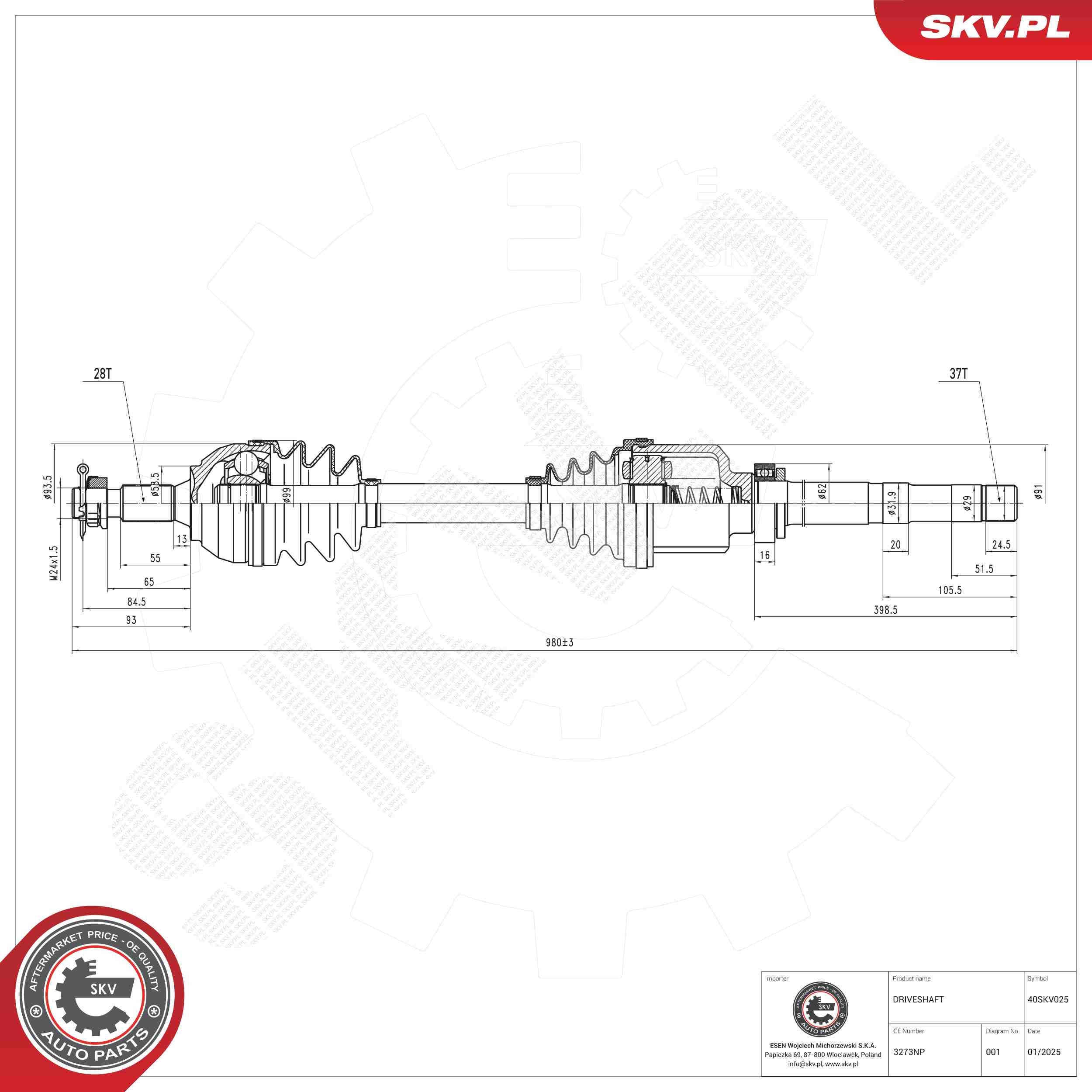 SKV 40SKV025