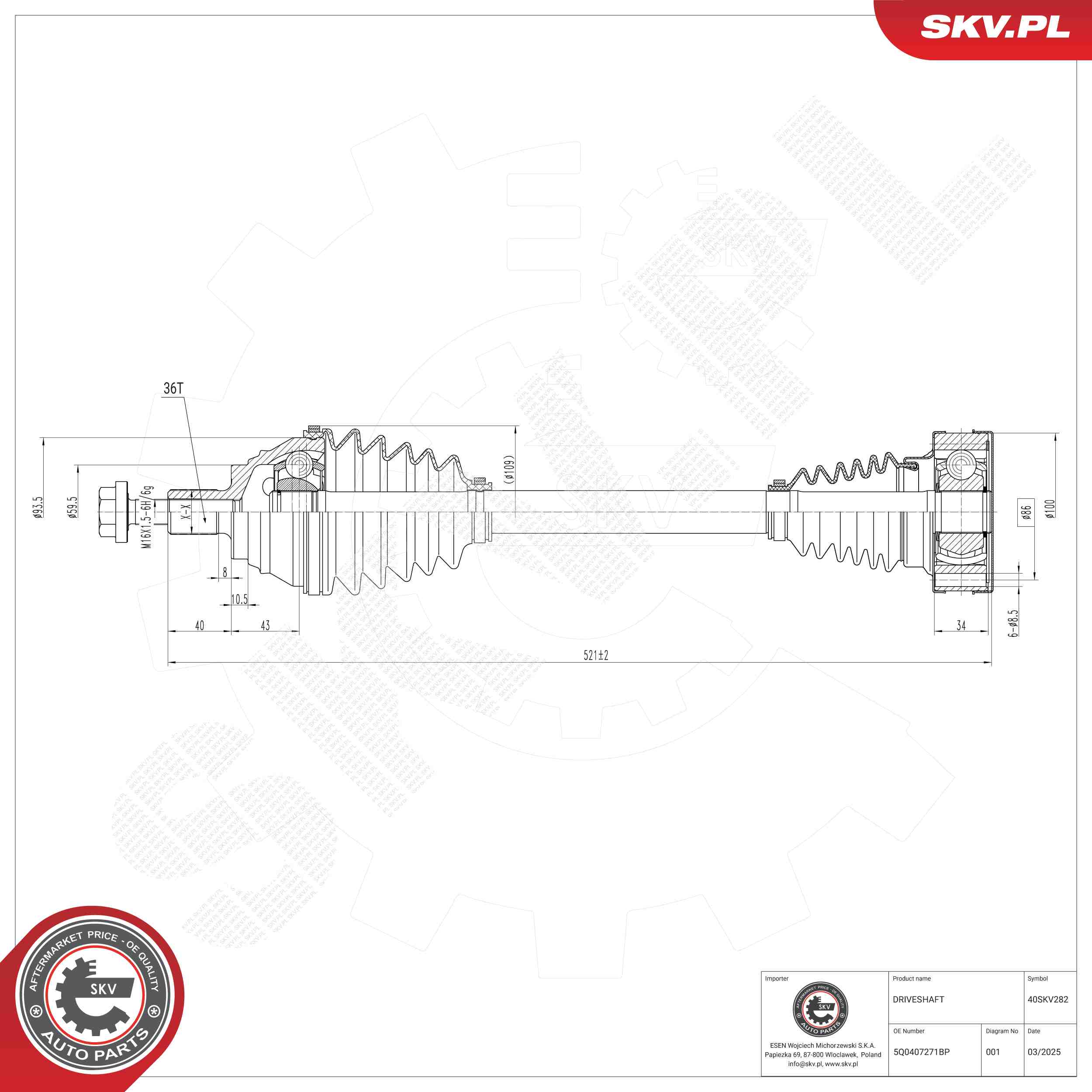SKV 40SKV282