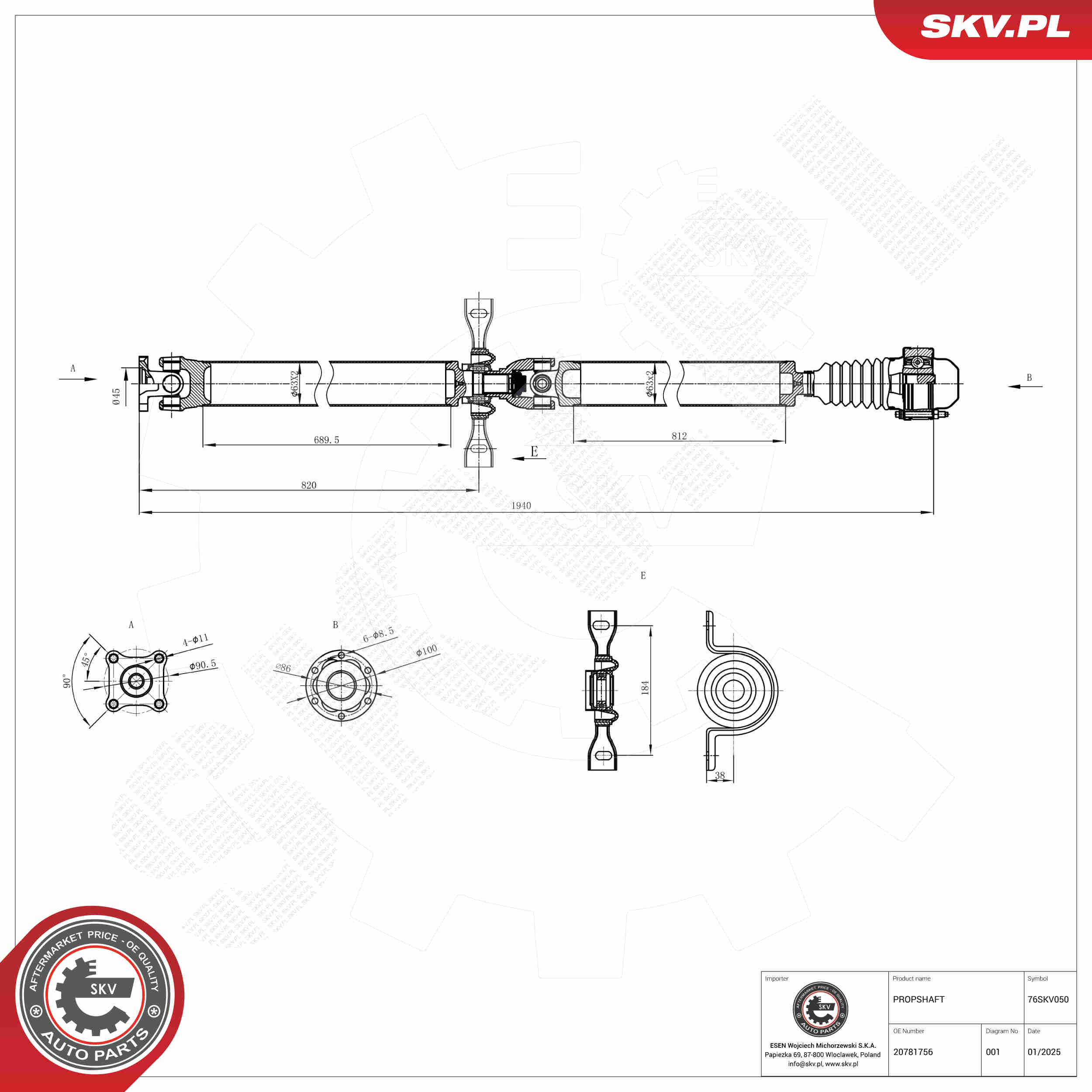 SKV 76SKV050