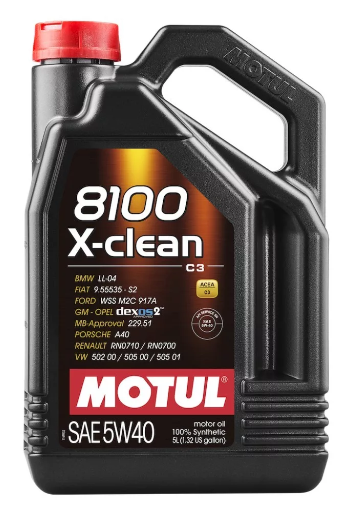 MOTUL 8100 X-CLEAN 5W-40 5L