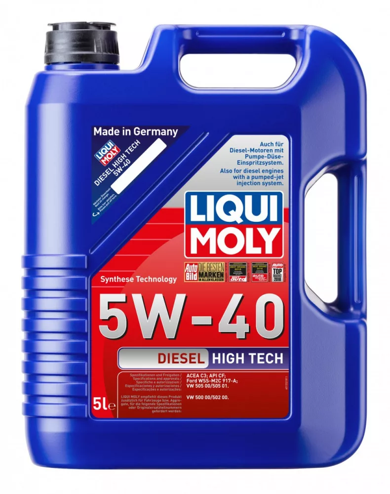 LIQUI MOLY DIESEL HIGH TECH 5W-40 5L