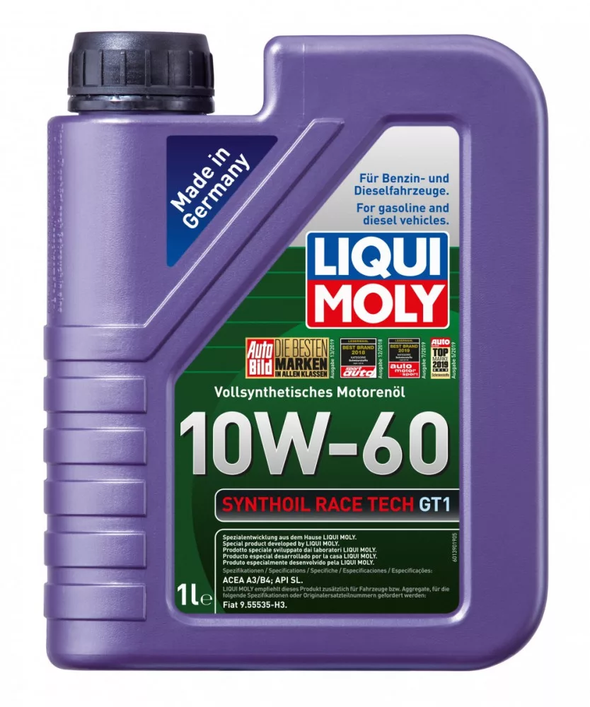 LM SYNTHOIL RACE TECH GT1 10W-60 1L