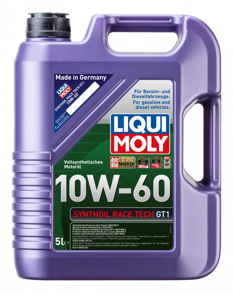 LM SYNTHOIL RACE TECH GT1 10W-60 5L