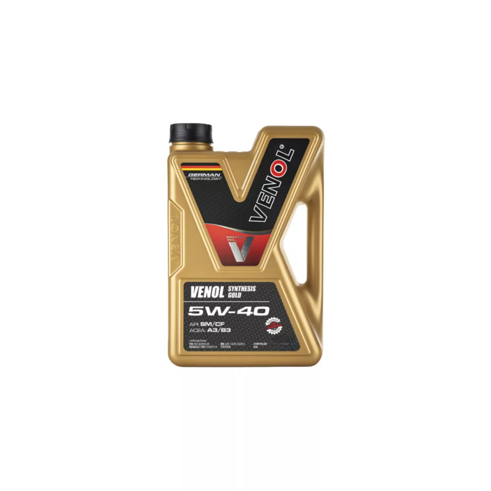 VENOL SYNTHESIS GOLD SM CF 5W40 5L